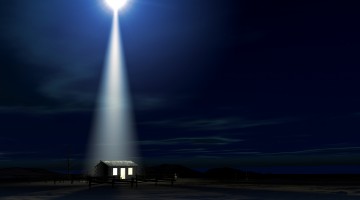 Christ's Birth In A Stable